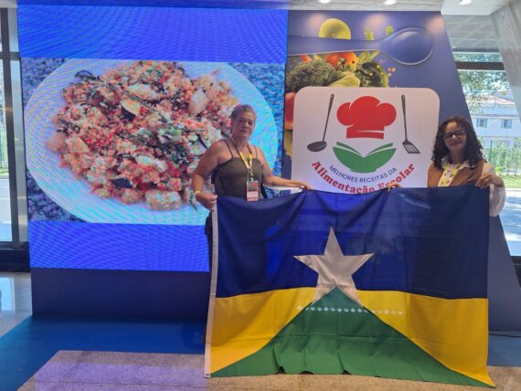 ALIMENTAÇÃO ESCOLAR: representantes da Rede Estadual de Ensino são destaques em premiação nacional
