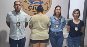 Mulher foragida por abuso contra filhos é presa em Cáceres