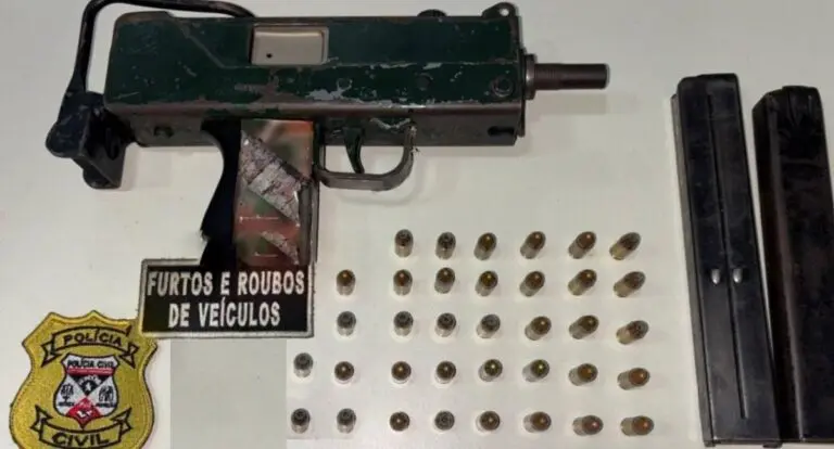 Polícia Civil apreende metralhadora em Porto Velho