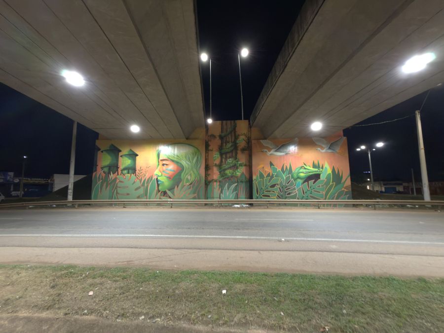 Porto Velho passa a ter os cinco viadutos totalmente iluminados pela primeira vez
