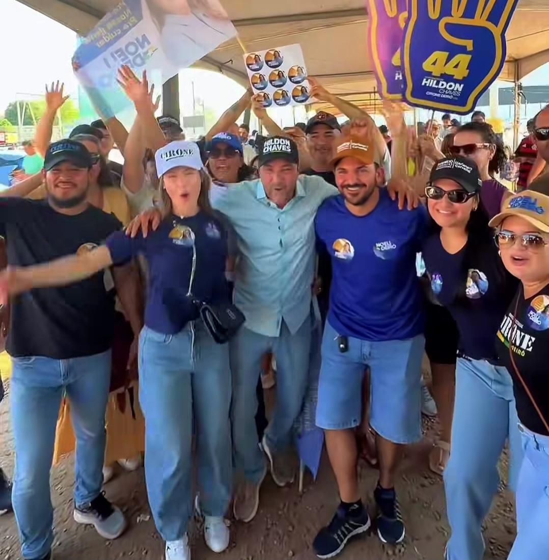 Hildon Chaves abre campanha em Porto Velho com adesivaço e promete “reconstruir” Rondônia