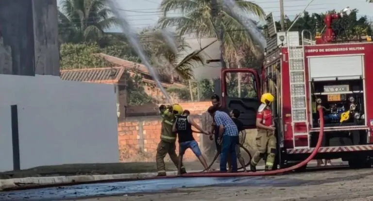 Princípio de incêndio em silo mobiliza Corpo de Bombeiros e é controlado em RO