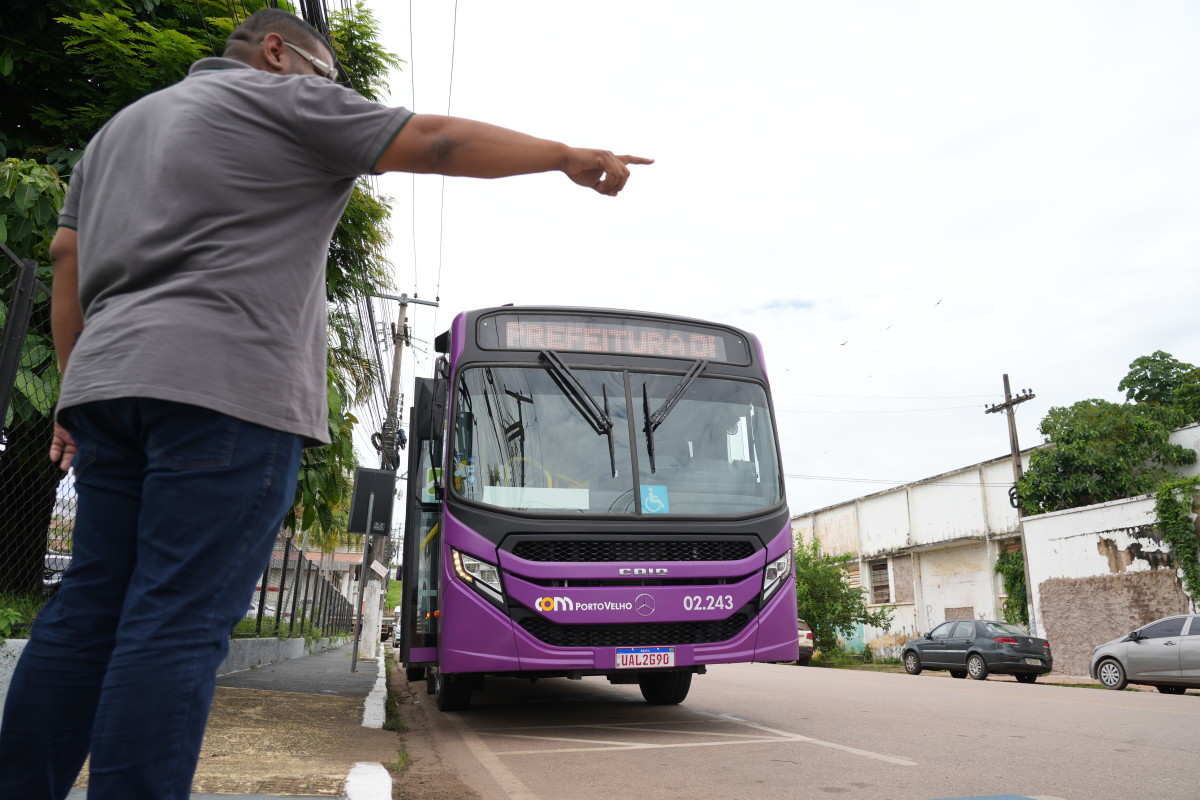 Transporte público será gratuito em Porto Velho nos dois turnos