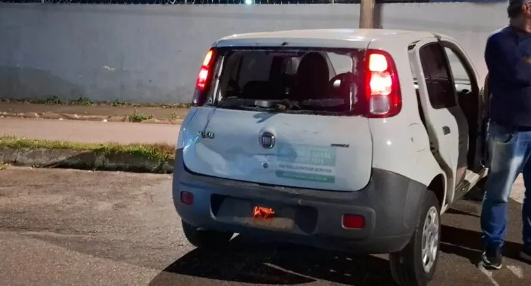 Motoboy fica gravemente ferido em colisão com veículo oficial da Sesau em Porto Velho
