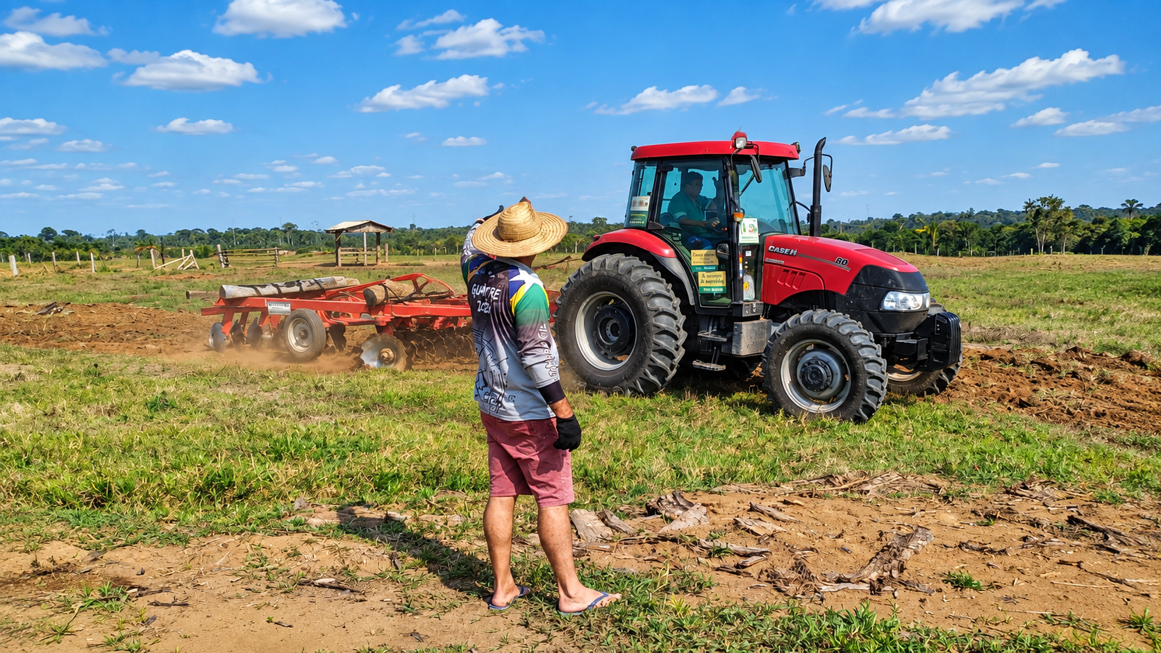 Porteira Adentro prepara áreas para novos plantios na zona rural de Porto Velho