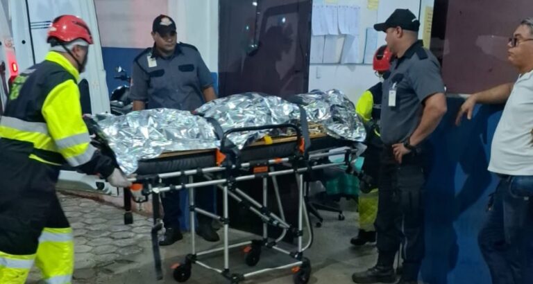 Casal fica ferido após moto atingir cachorro na BR-364 em Porto Velho