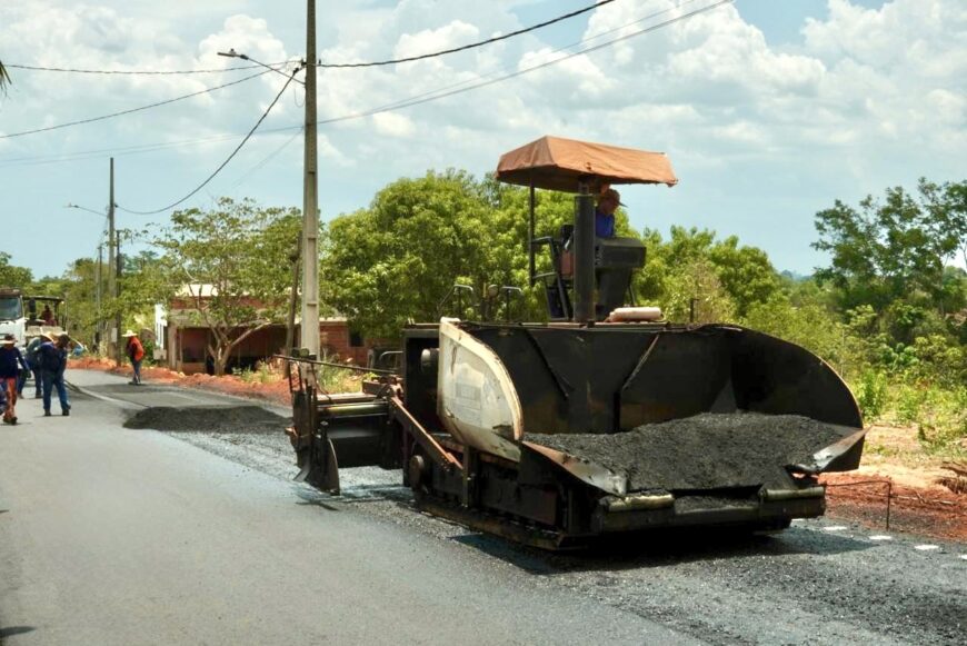 Novo Horizonte do Oeste recebe obras de infraestrutura urbana do governo de RO