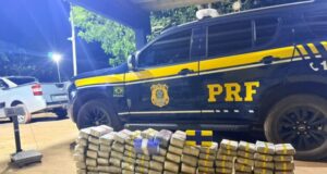 PRF apreende maconha e cocaína na BR-364; motorista sem CNH é preso por tráfico em Porto Velho