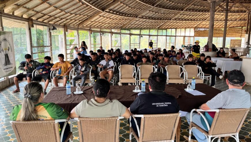 Projeto literário promove integração entre cultura indígena, natureza e inclusão em Guajará-Mirim