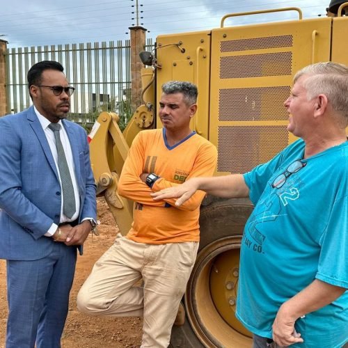 DER retoma obras da Estrada da Penal – RO-05 a pedido do vereador Dr Santana, que também cobra asfaltamento da prefeitura
