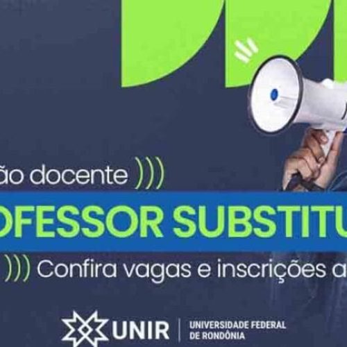 UNIR abre editais para contratação de professores substitutos