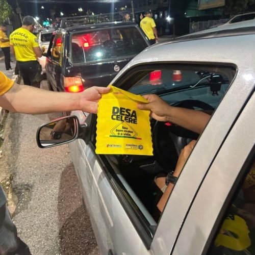 Ações de conscientização e fiscalização são mantidas pelo Detran-RO neste fim de semana em Rondônia
