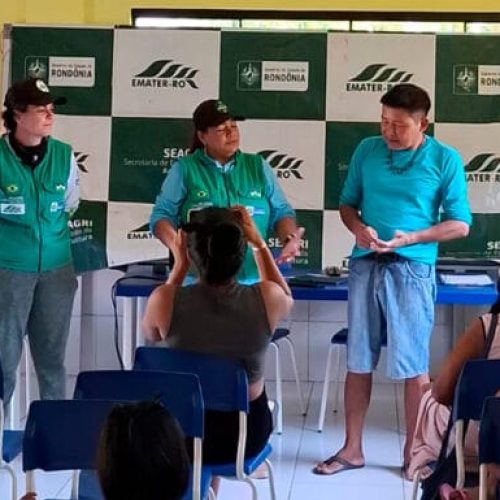 Governo de RO e comunidade indígena Baia das Onças reforçam parceria, inclusão e sustentabilidade, em Costa Marques