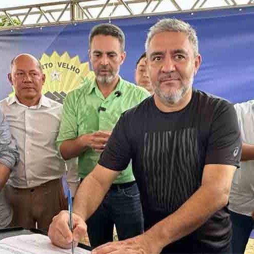 Vereador Everaldo Fogaça participa da Ordem de Serviço para construção de quadra de grama sintética no Campo do Uirapuru