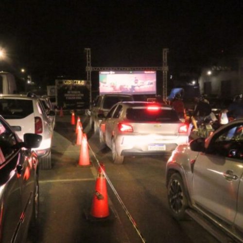 Cine Drive transforma blitz educativa em experiência interativa em Ariquemes