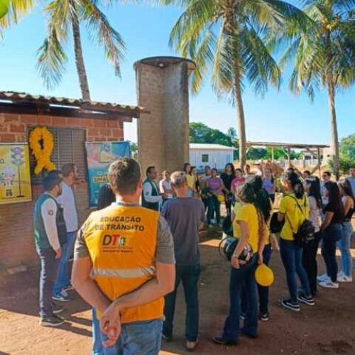 Ações educativas para um trânsito mais seguro são intensificadas na campanha Maio Amarelo