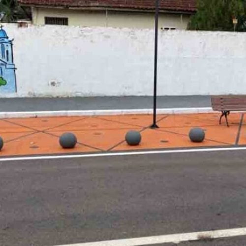 Prefeitura lamenta furto de banco da ‘Calçada Criativa’, inaugurada recentemente em Porto Velho