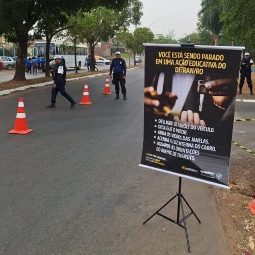 Governo de RO lança campanhas educativas para promover um trânsito seguro nas vias