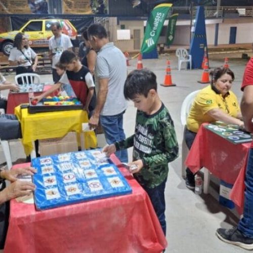 Detran-RO realiza ações de conscientização sobre segurança no trânsito durante a Expojipa