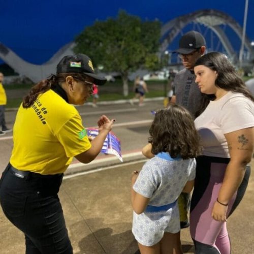 Detran-RO desenvolve ações para educação e segurança no trânsito em evidência ao Dia Nacional do Ciclista