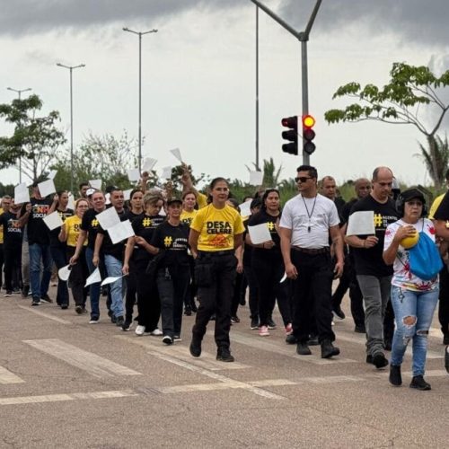 Vítimas do trânsito são lembradas em ato público promovido pelo Detran-RO, em Porto Velho