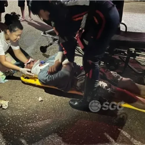 Ciclista fica em estado grave após acidente na zona sul de Porto Velho