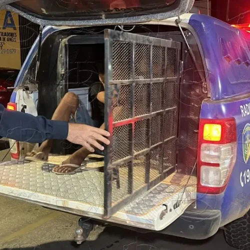 Jovem é preso enquanto furtava sacas de soja de uma balsa no rio Madeira