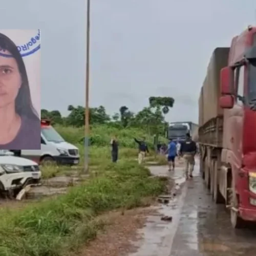 Mulher morre e três pessoas ficam feridas após acidente na BR-364