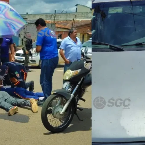 Criança fica gravemente ferida após carro avançar sinal vermelho em Porto Velho