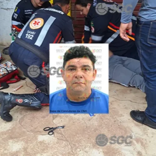 Motociclista passa mal a caminho da UPA e morre após colidir contra comércio em Porto Velho