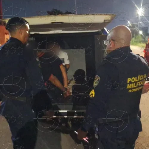 Tentativa de homicídio termina com dois presos por tráfico de drogas em Porto Velho