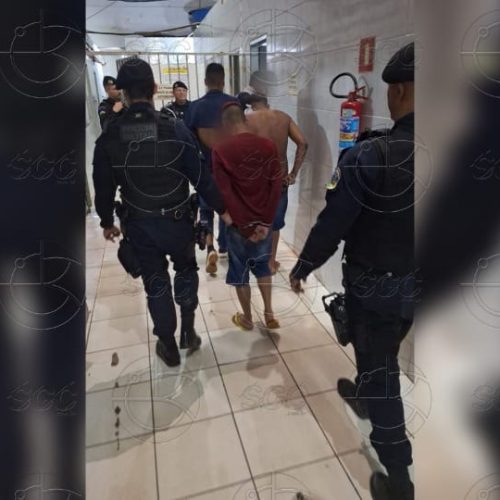 PM prende sete suspeitos após roubo de carro e troca de tiros na zona Leste