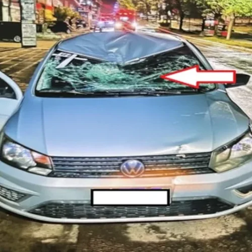 Acidente em rotatória tira vida de ciclista em Jí-Parana