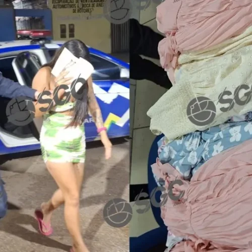 Jovem é presa após furtar 23 peças de roupas em loja do shopping em Porto Velho
