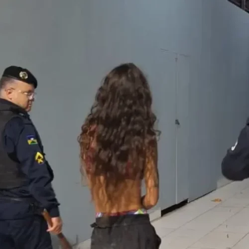 Suspeita é presa após roubo com machadinha em frutaria da zona Sul