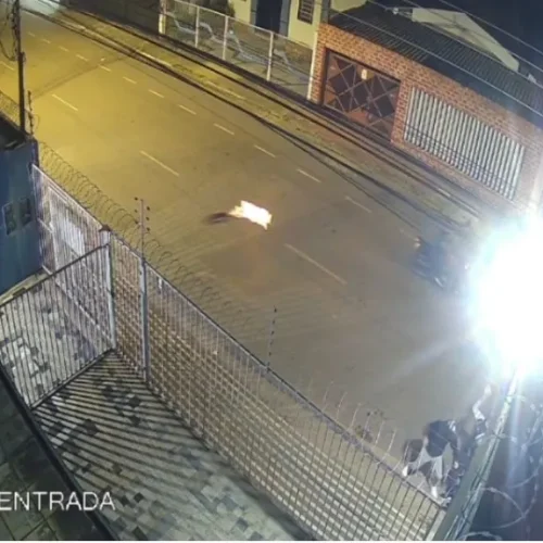 Dupla ataca provedora de internet com coquetel Molotov em Porto Velho