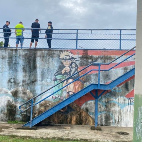 Polícia coíbe uso de drogas no Skate Parque durante ação neste sábado (10)