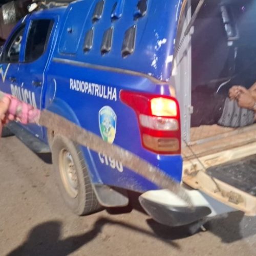 Foragido é preso após ameaçar irmã com facão e danificar residência em Porto Velho