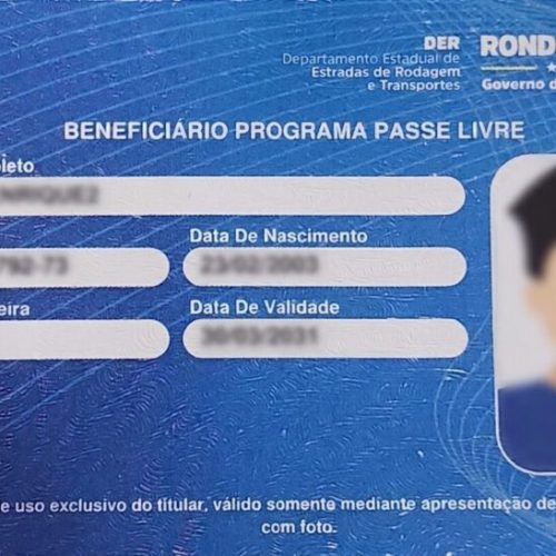 Novo sistema online do Passe Livre moderniza atendimento em Rondônia e amplia acesso ao benefício