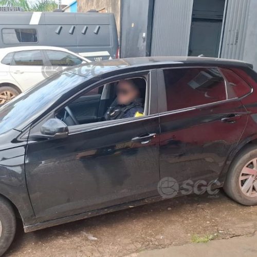 Carro usado pela Polícia Civil e furtado há quase um ano é recuperado circulando em Porto Velho