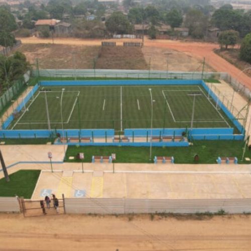 Obras de revitalização da Quadra Portelinha ultrapassam 90% de execução, em Cujubim