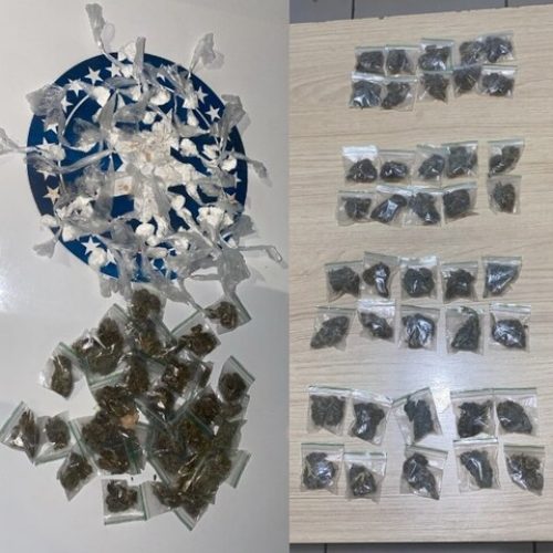 PM apreende 94 porções de drogas após em patrulhamento no Orgulho do Madeira