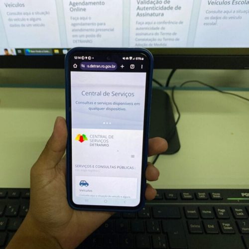 Central de Serviços do Detran-RO facilita e proporciona praticidade ao usuário