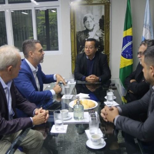 Presidente do Cofen recebe prefeito eleito de Porto Velho