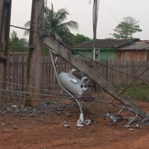 VíDEOS: Tempestade com granizo causa estragos e falta de energia em União Bandeirantes