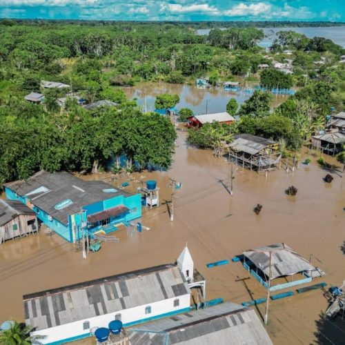 Rio Madeira atinge 16,75 metros e fica a 25 cm da cota de inundação em Porto Velho