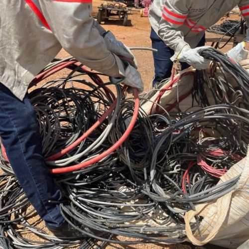 Operação “Fio Desencapado” apreende mais de 1 km de fios furtados em Ariquemes