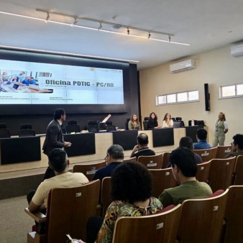 Oficinas para planejamento de tecnologia da Polícia Civil impulsionam modernização da segurança pública em Rondônia