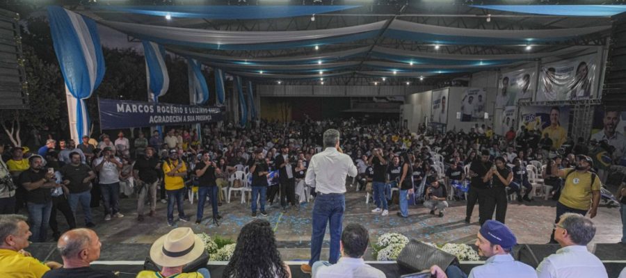 Mais de 2 mil pessoas lotam CTG de Vilhena no lançamento da pré-candidatura de Marcos Rogério no Cone Sul