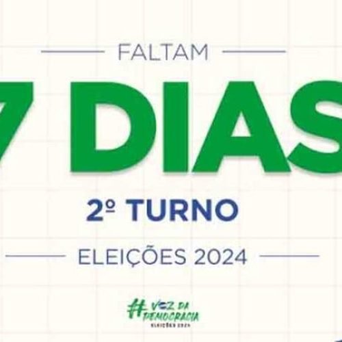 Faltam 7 dias: horário unificado de votação também vale para o 2º turno